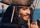 Johnny Depp em Os Piratas das Caraíbas