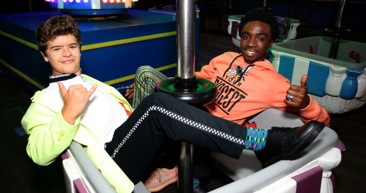 Gaten Matarazzo e Caleb McLaughlin