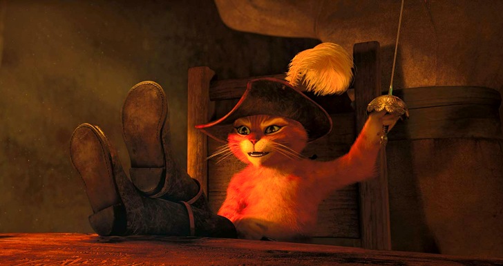 gato das botas dreamworks