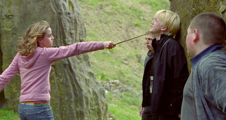 harry potter hermione varinha
