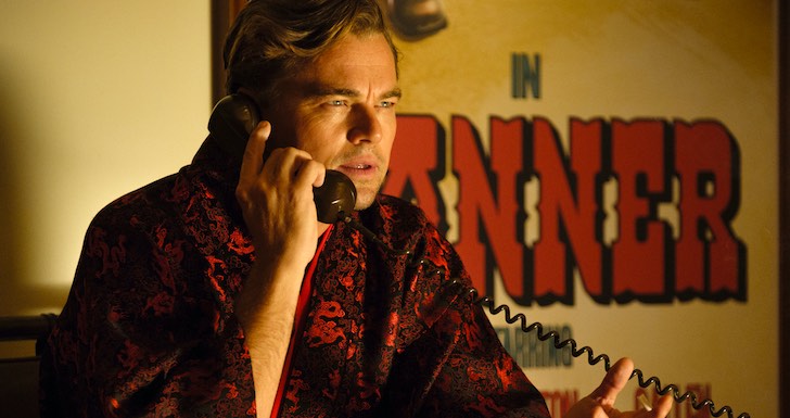 Leonardo DiCaprio em "Era Uma Vez em... Hollywood" © Big Picture Films