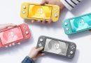 Nintendo switch lite coral