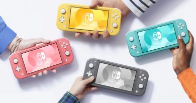 Nintendo switch lite coral