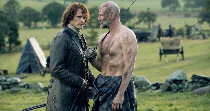 sam heughan graham mactavish outlander