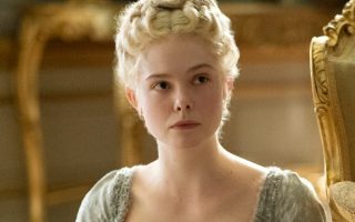 the great elle fanning golden globes 2021