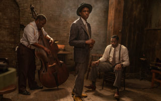Chadwick Boseman, em "Ma Rainey's Black Bottom", da © Netflix