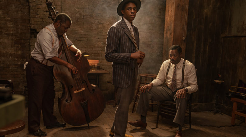 Chadwick Boseman, em "Ma Rainey's Black Bottom", da © Netflix