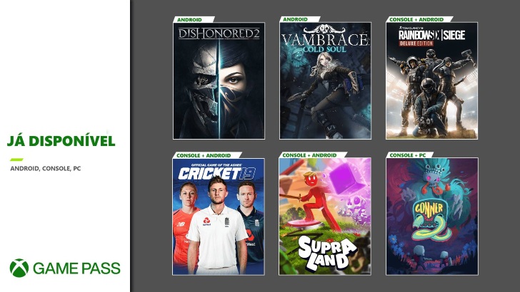 Xbox Game Pass – Surpresas Outubro