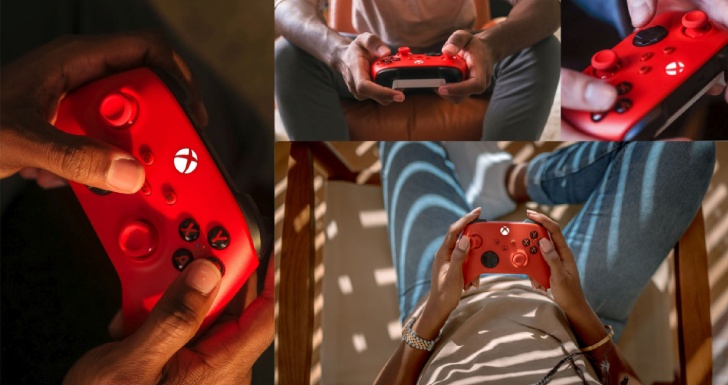 Xbox Wireless Controller Pulse Red Shoot