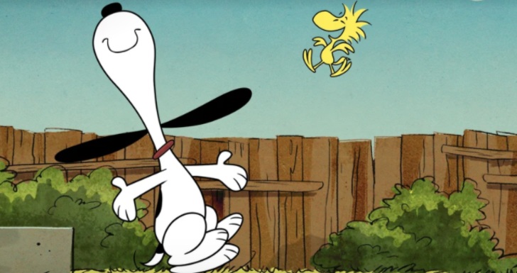 Mapa das Séries fevereiro Snoopy