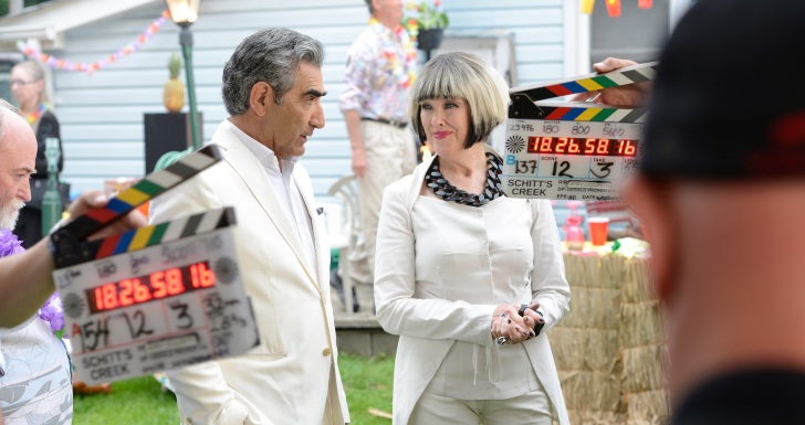 Schitt's Creek S1 Backstage