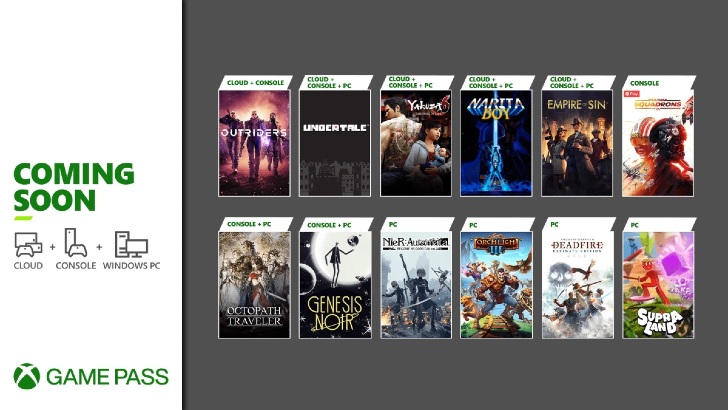 Xbox Game Pass – Fim Março 2021