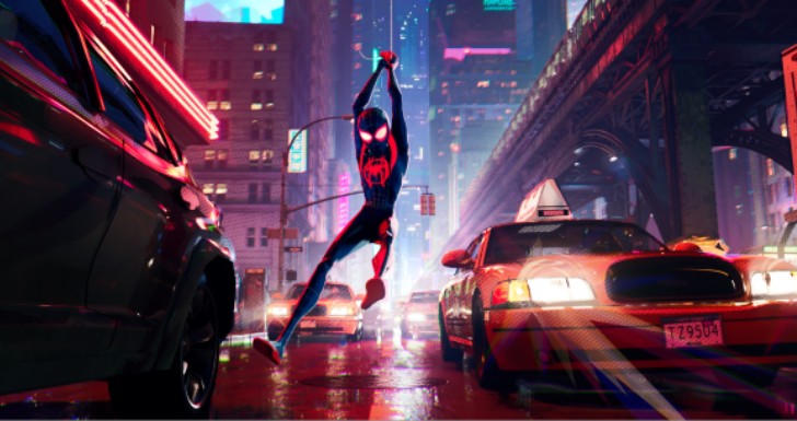 Into the Spider-Verse Sony cinema
