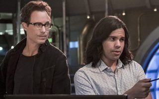 Tom Cavanagh, Carlos Valdes. The Flash