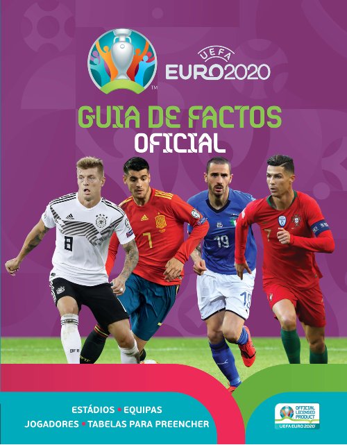 UEFA EURO 2020 KIDS LIVRO DE FACTOS OFICIAL