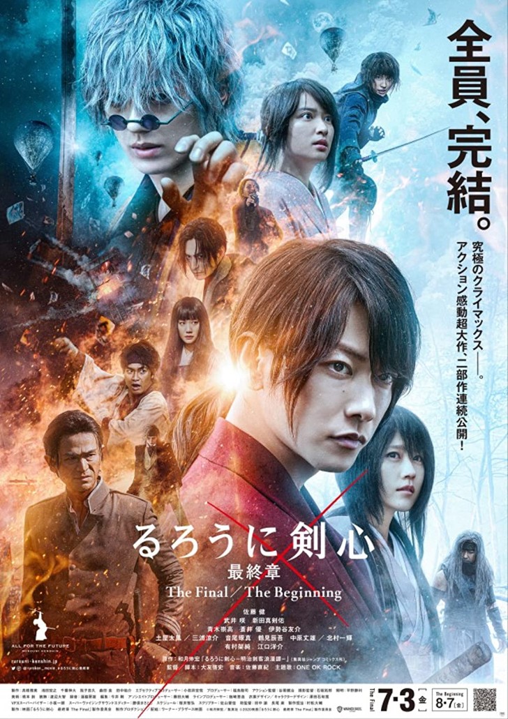 Remake de Rurouni Kenshin não está agradando aos Japoneses