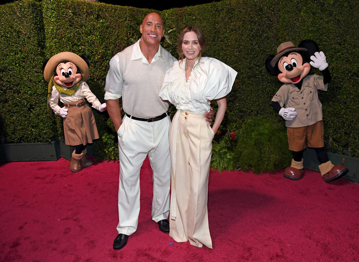 Dwayne Johnson Emily Blunt