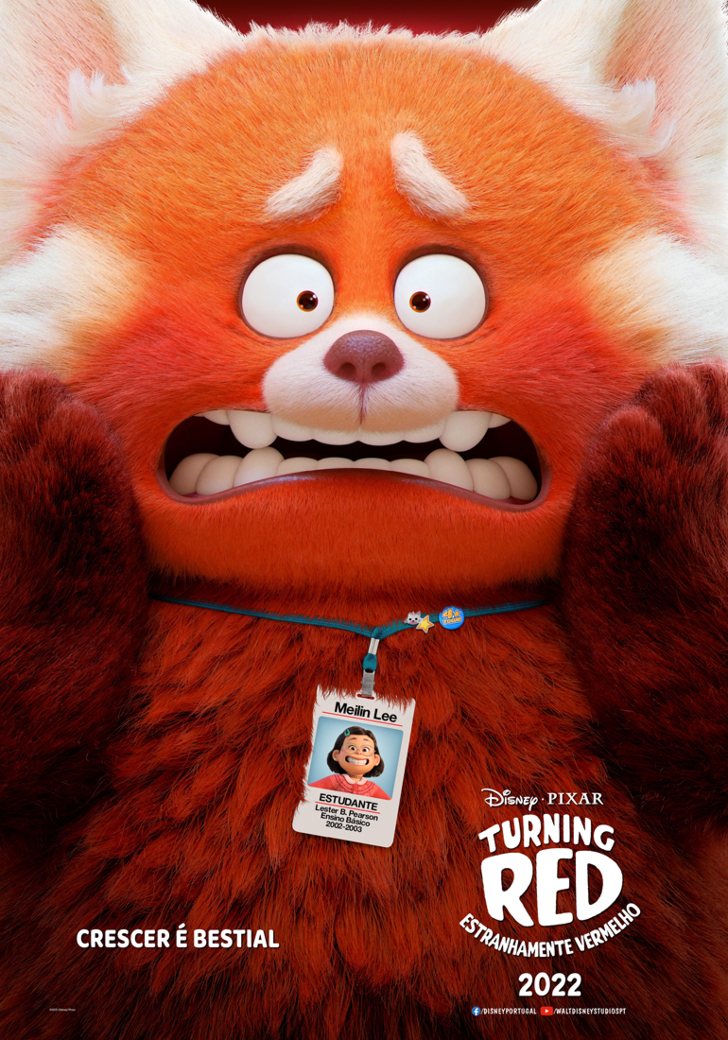 Turning Red, o novo filme da Pixar na Disney Plus - Softonic