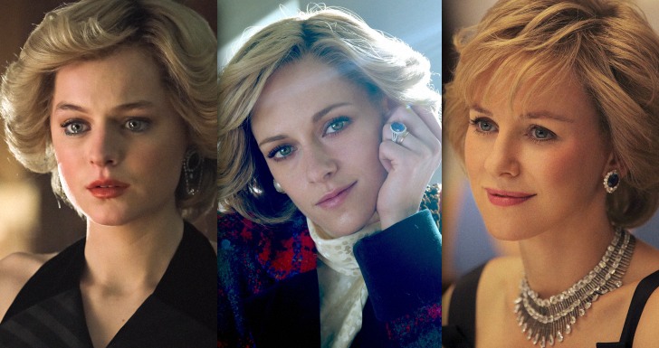 Diana Naomi Watts Emma Corrin Kristen Stewart