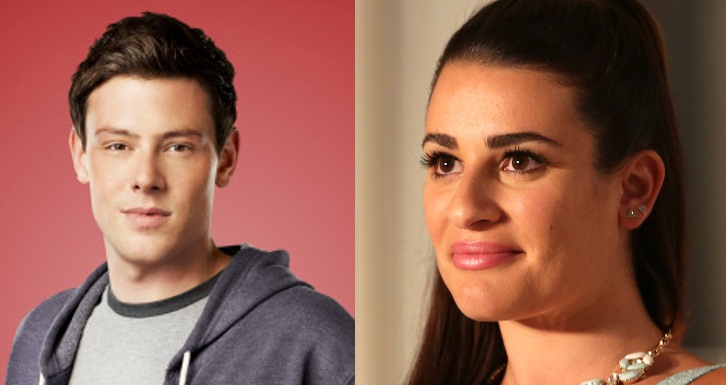 cory monteith lea michelle casais tv