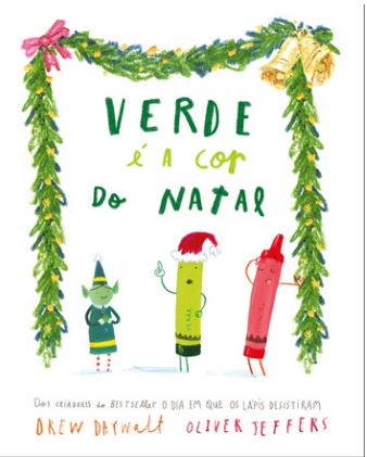 Livros Destaque Verde é a cor do Natal