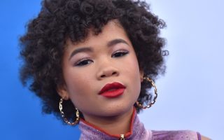 Storm Reid the nun