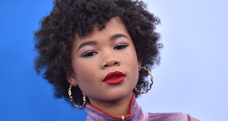 Storm Reid the nun