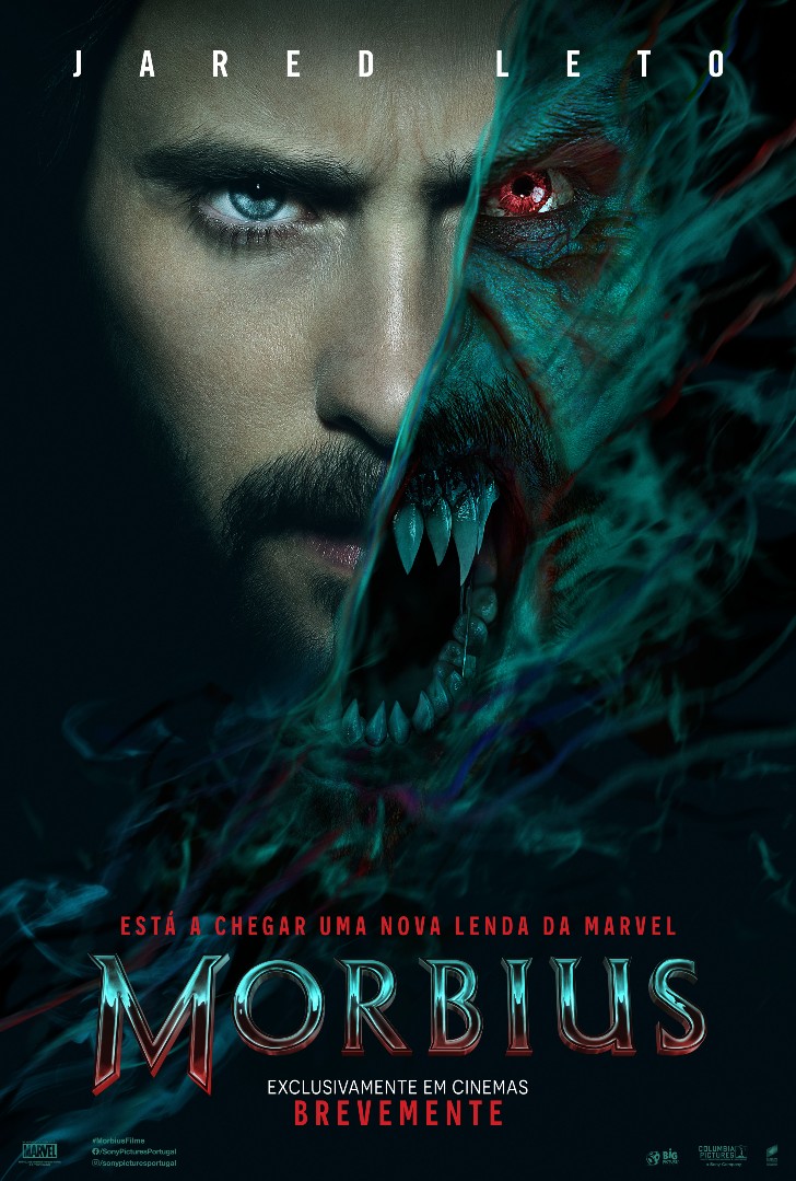 Morbius Teaser Poster