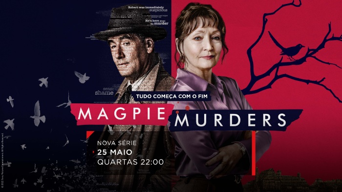 Banner Magpie Murders no AXN