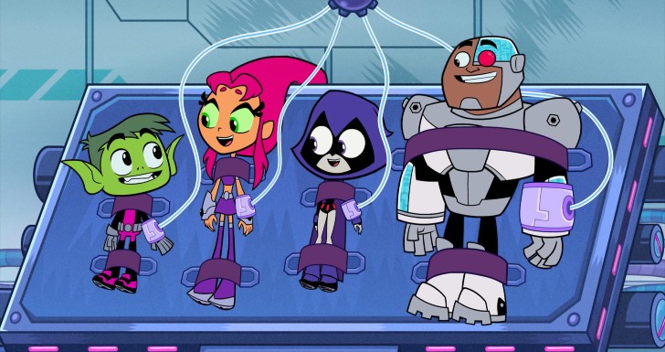 Teen Titans Go!, As hilariantes aventuras de Robin, Cyborg, Starfire,  Raven e Beast Boy!