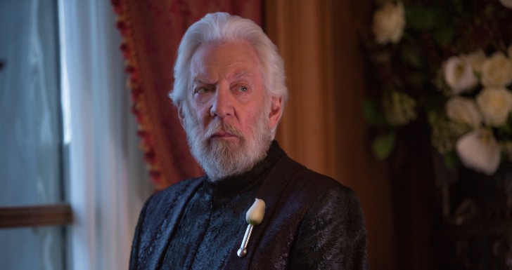 Donald Sutherland Hunger Games