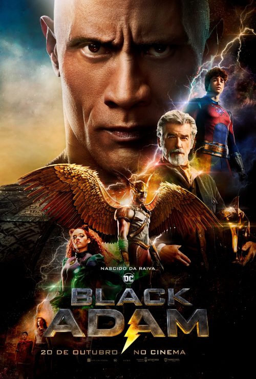 Black Adam, Novo trailer e posters de personagens