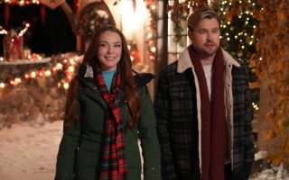 Lindsay Lohan em Falling for Christmas