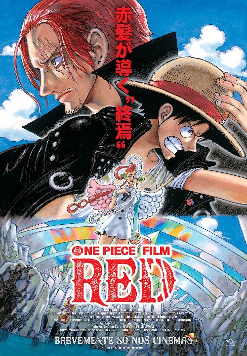 one piece red poster