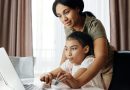Criança Computador Jogos online