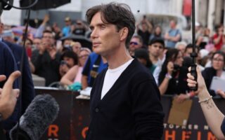 Atores Cillian Murphy na Antestreia de Oppenheimer