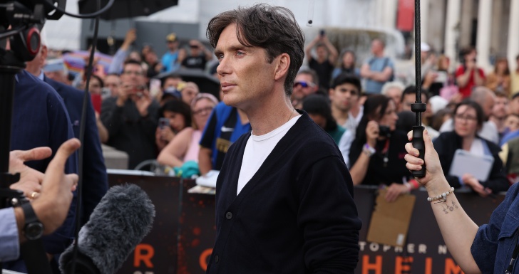 Atores Cillian Murphy na Antestreia de Oppenheimer