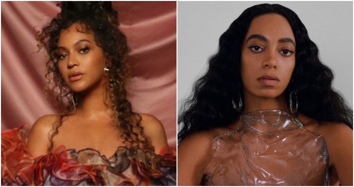 os irmãos e irmãs mais famosos de Hollywood bey solange