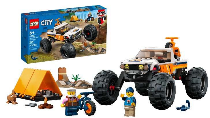 LEGO® City Aventuras Todo-o-Terreno 4x4 (60387)
