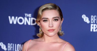 Não acontece só a Taylor Swift! Florence Pugh é atingida por objeto durante evento de Dune
