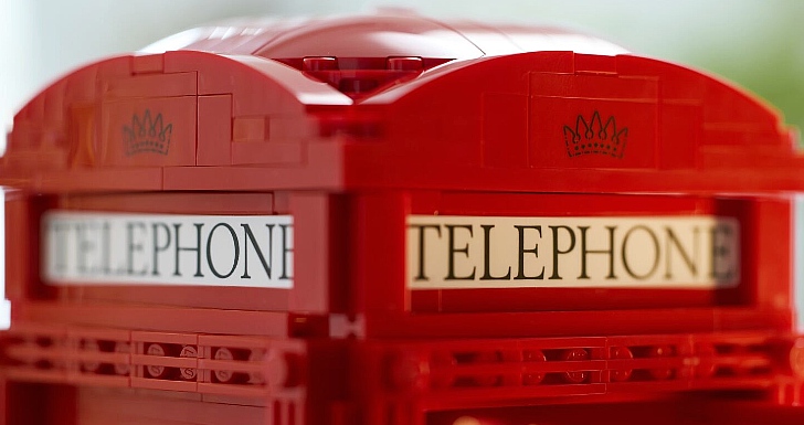 LEGO cabine telefonica londres reino unido set conjunto