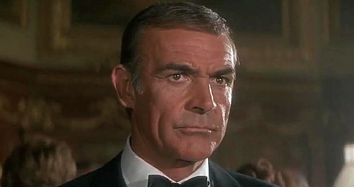 Sean Connery 007 James Bond Never Say Never Again Nunca Mais Digas Nunca cena perigosa