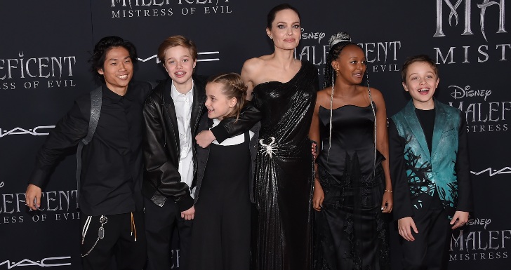 Angelina Jolie filhos