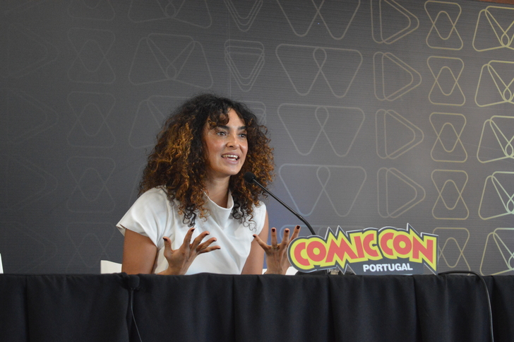 Anna Shaffer conferência Comic Con Portugal 2024