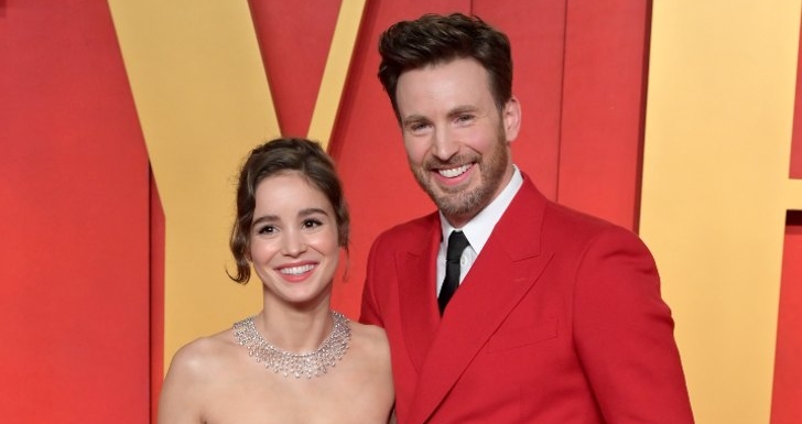 Chris Evans e Alba Baptista