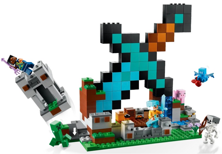 lego minecraft pascoa