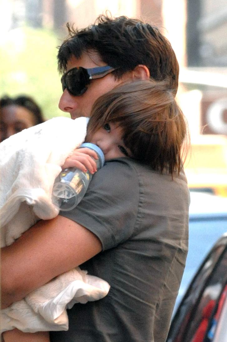 Suri Cruise e Tom Cruise