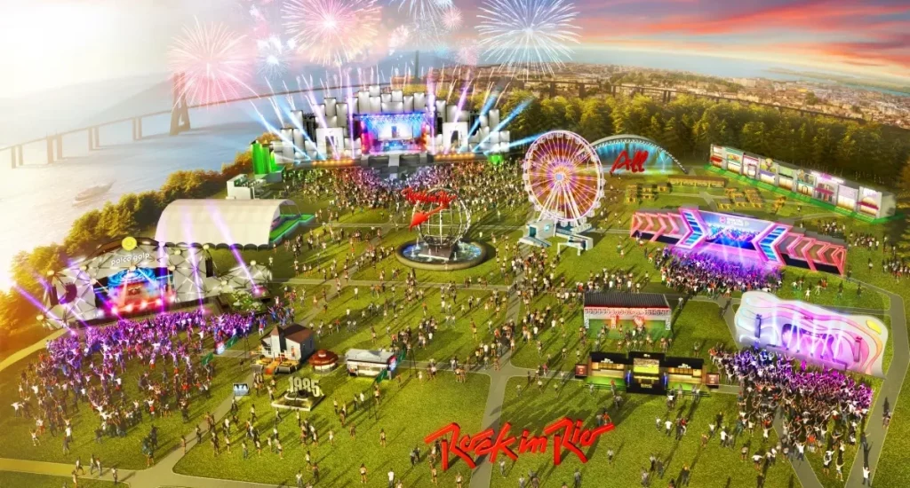 Rock in Rio Lisboa 2024 mapa