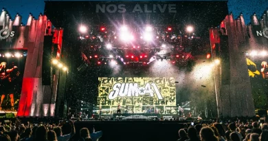 NOS ALIVE 2024 13 de julho palco nos sum 41