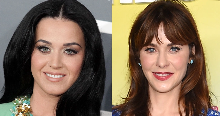 katy perry zooey deschanel hollywood